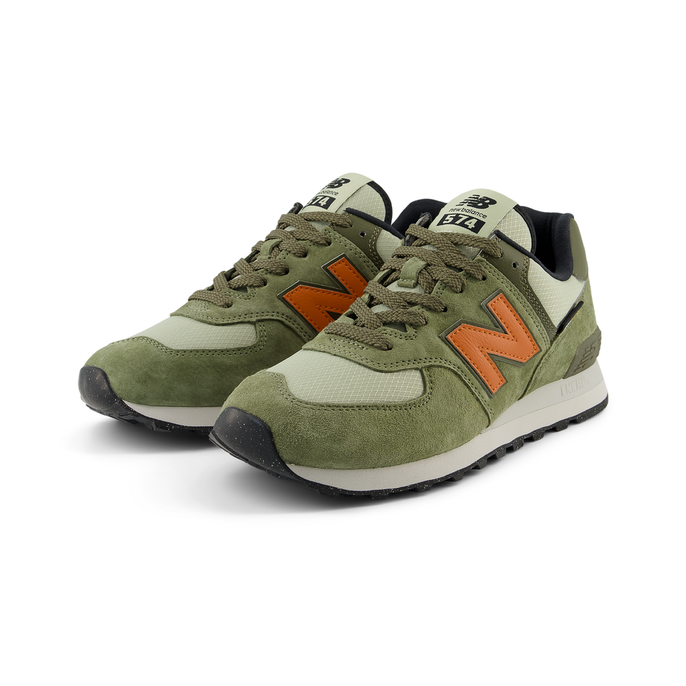 Unisex topánky New Balance U574SOC – zelené