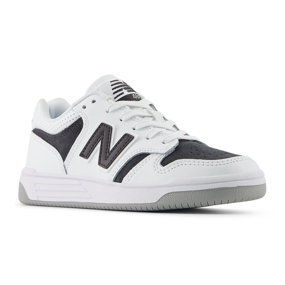 Detské topánky New Balance PSB480VB – biele