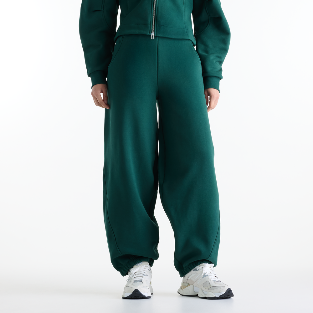 Dámske nohavice New Balance WB62L0NLNOG – zelené