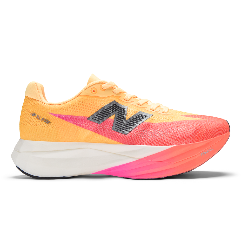 Dámske topánky New Balance FuelCell SC Elite V5 WRCEL4JM – oranžová