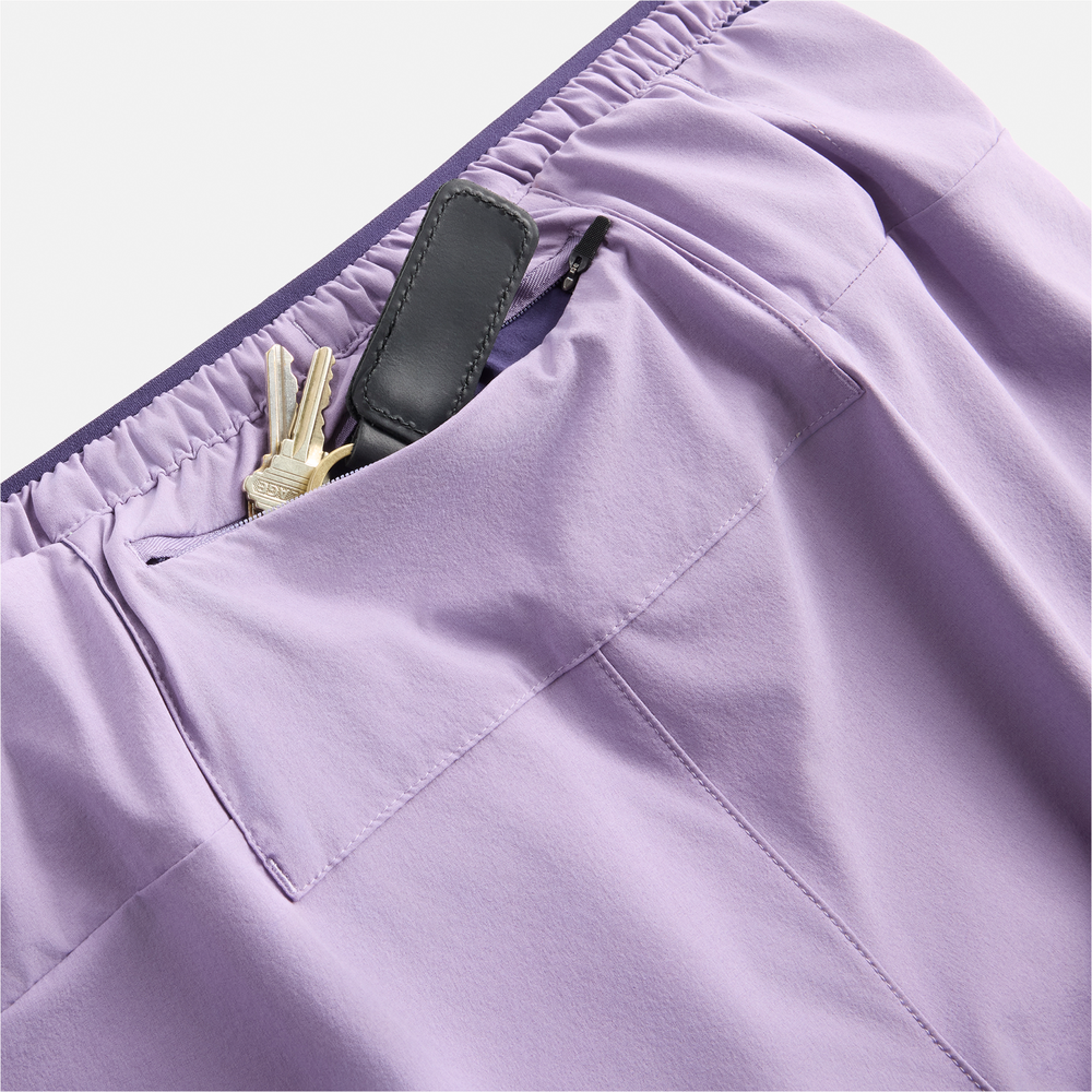 Pánske šortky New Balance MB6180TAAA5 – fialové