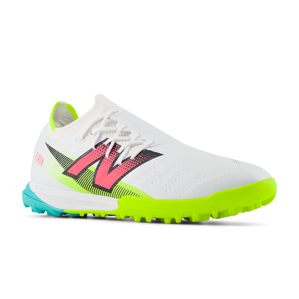 Pánske turfy New Balance FURON PRO TF V7+ SF1TH75 – biele
