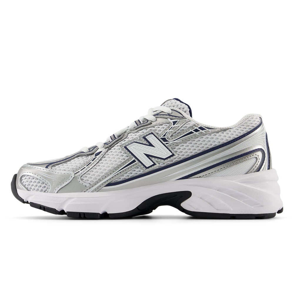 Detské topánky New Balance GR740WN – biele