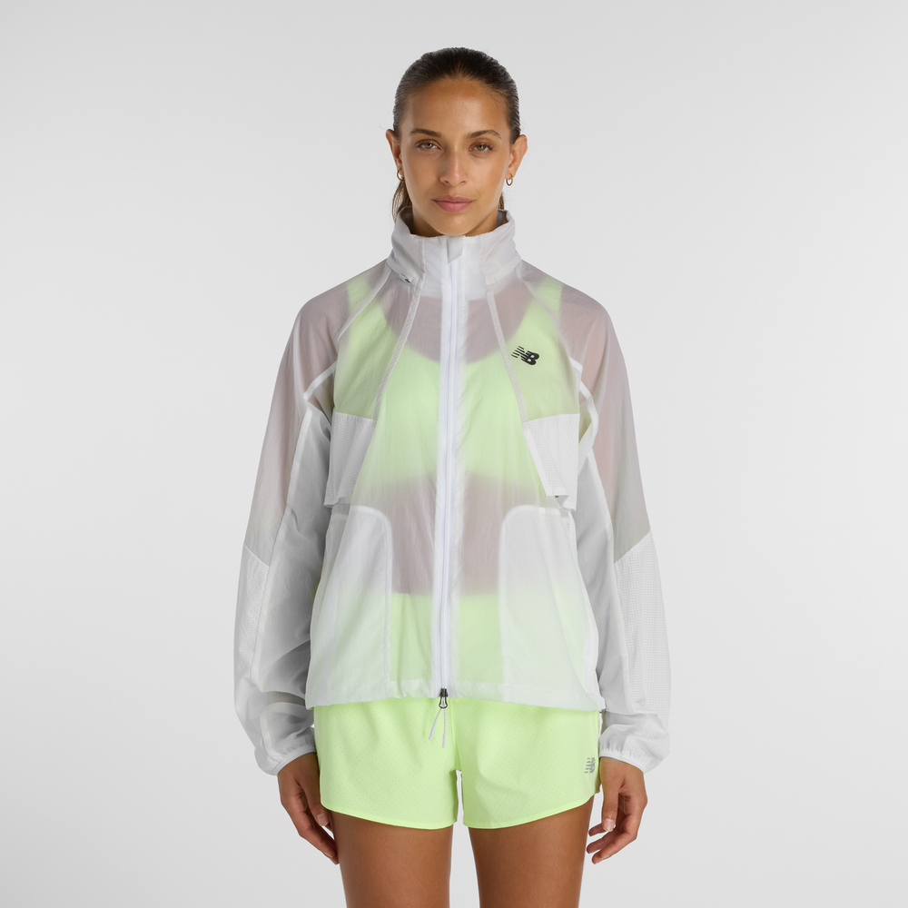 Vetrovka dámska New Balance WJ61J326GYM – sivé