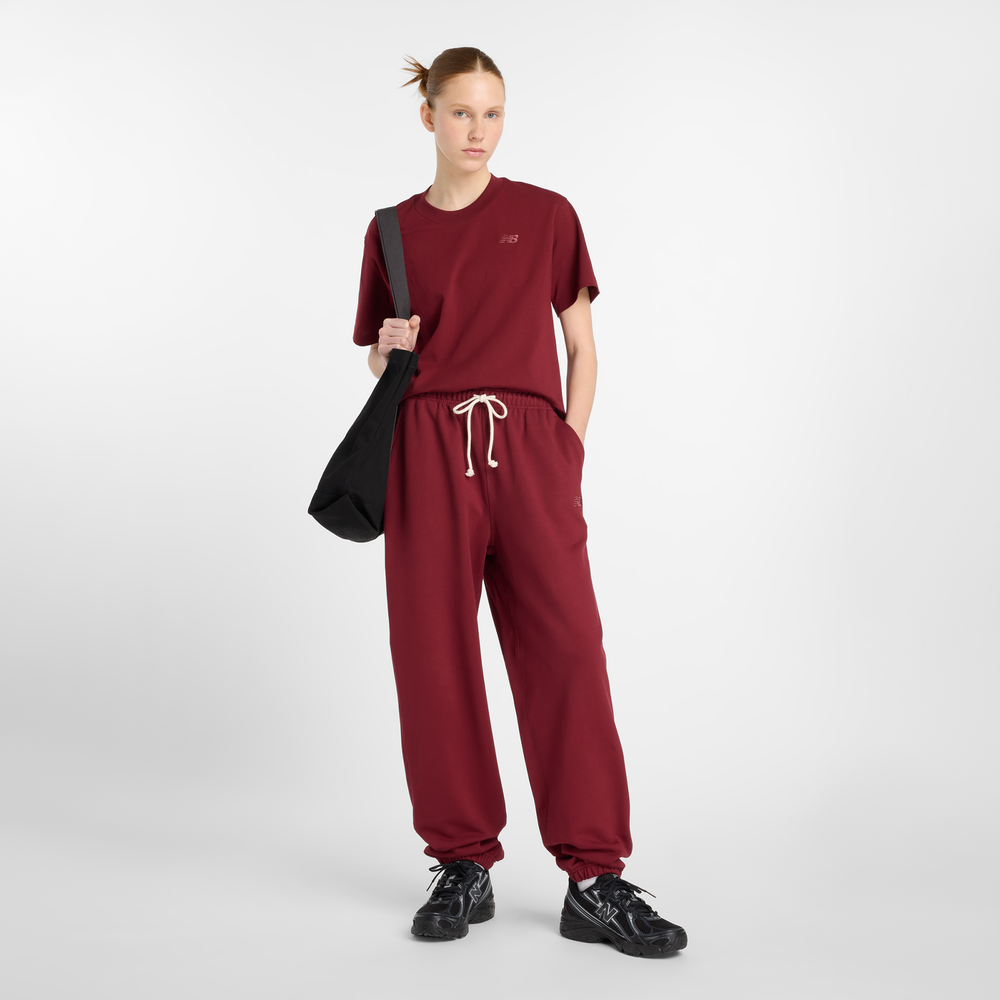 Dámske tričko New Balance WT41501MHB – bordová