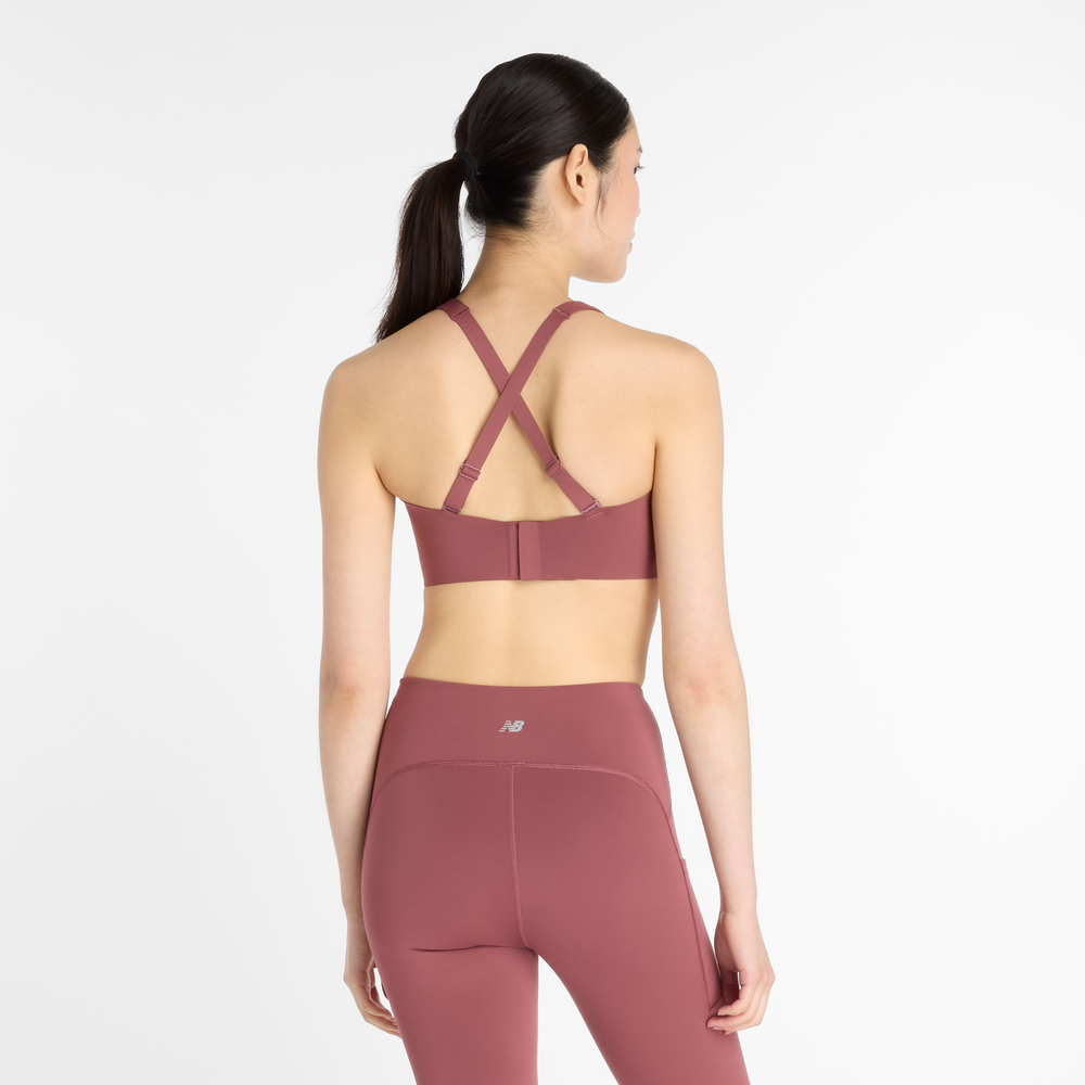 Športová podprsenka New Balance WB51052WAD – ružové