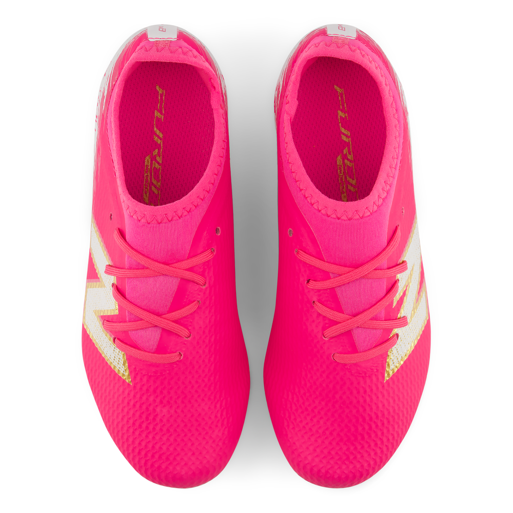 Detské kopačky New Balance FURON TEAM JNR FG V8 YF3F6WF – ružové