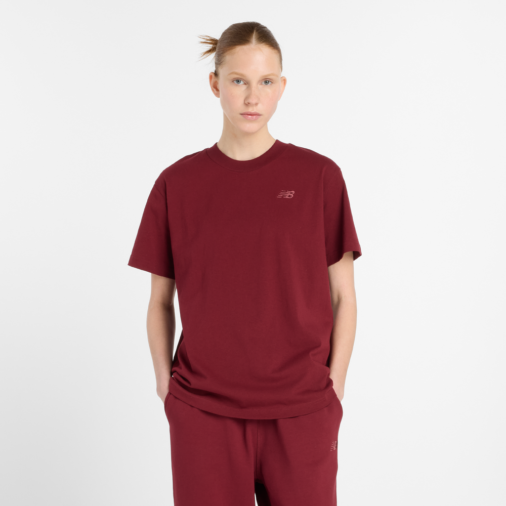 Dámske tričko New Balance WT41501MHB – bordová