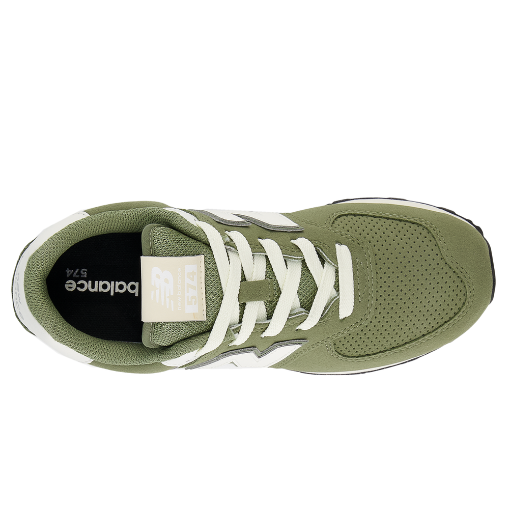 Detské topánky New Balance GC574GCE – zelené