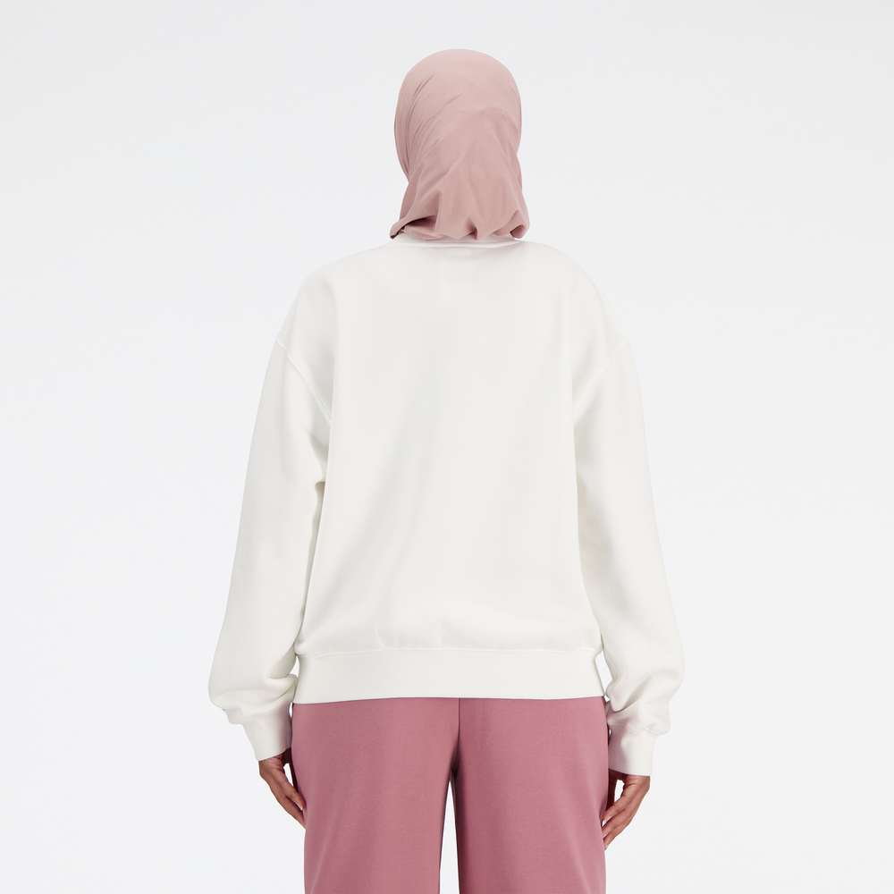 Dámska mikina New Balance WT41517WT – biele