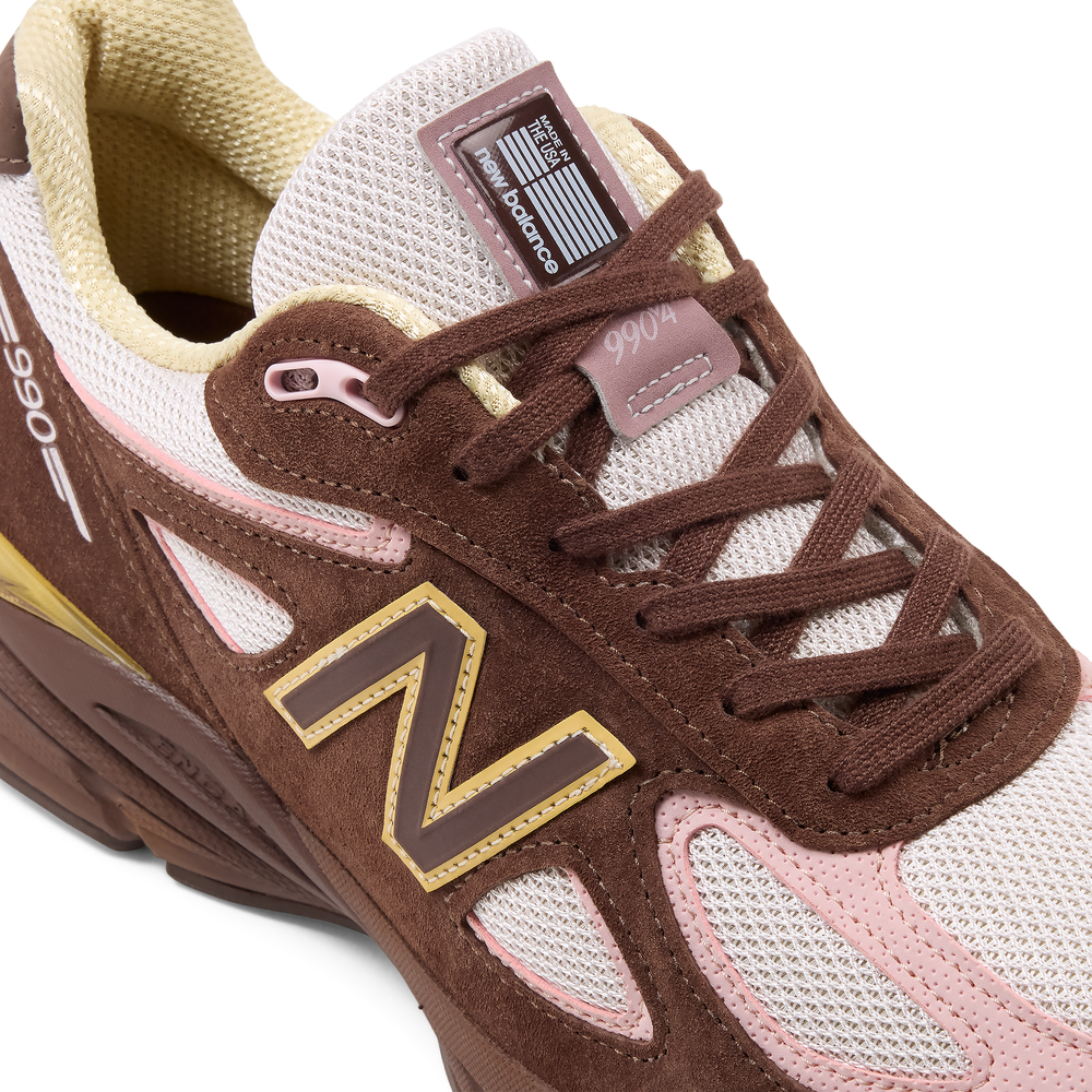 Unisex topánky New Balance U990IC4 – hnedá