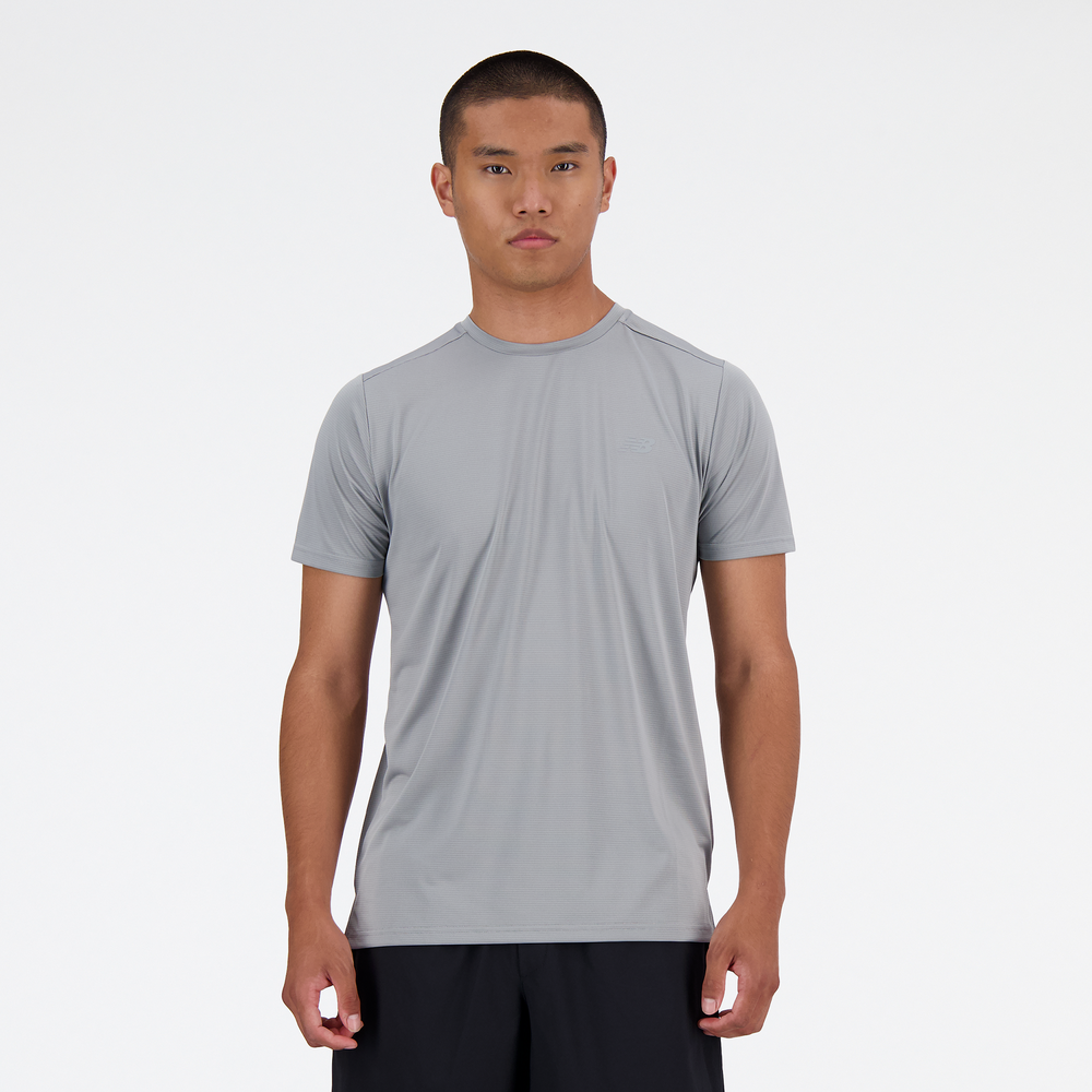 Pánske tričko New Balance MT41222YST – sivé