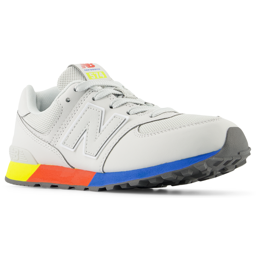 Detské topánky New Balance GC574MSC – sivé