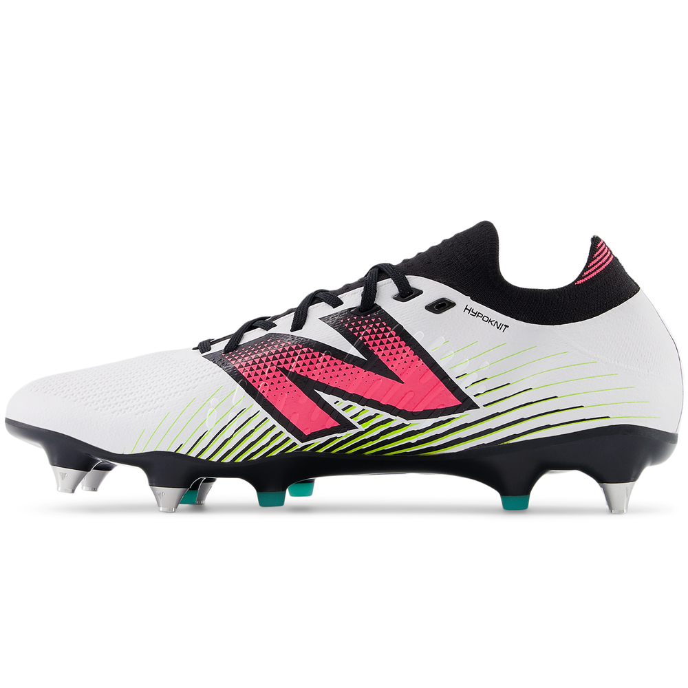 Futbalové topánky New Balance TEKELA PRO SG V4+ ST1SLH45 – biele