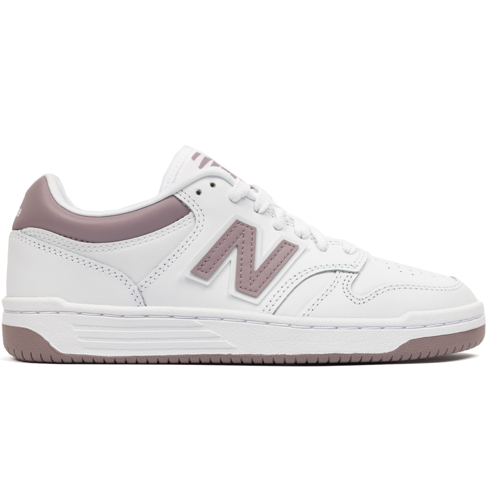 Detské topánky New Balance GSB480WI – biele