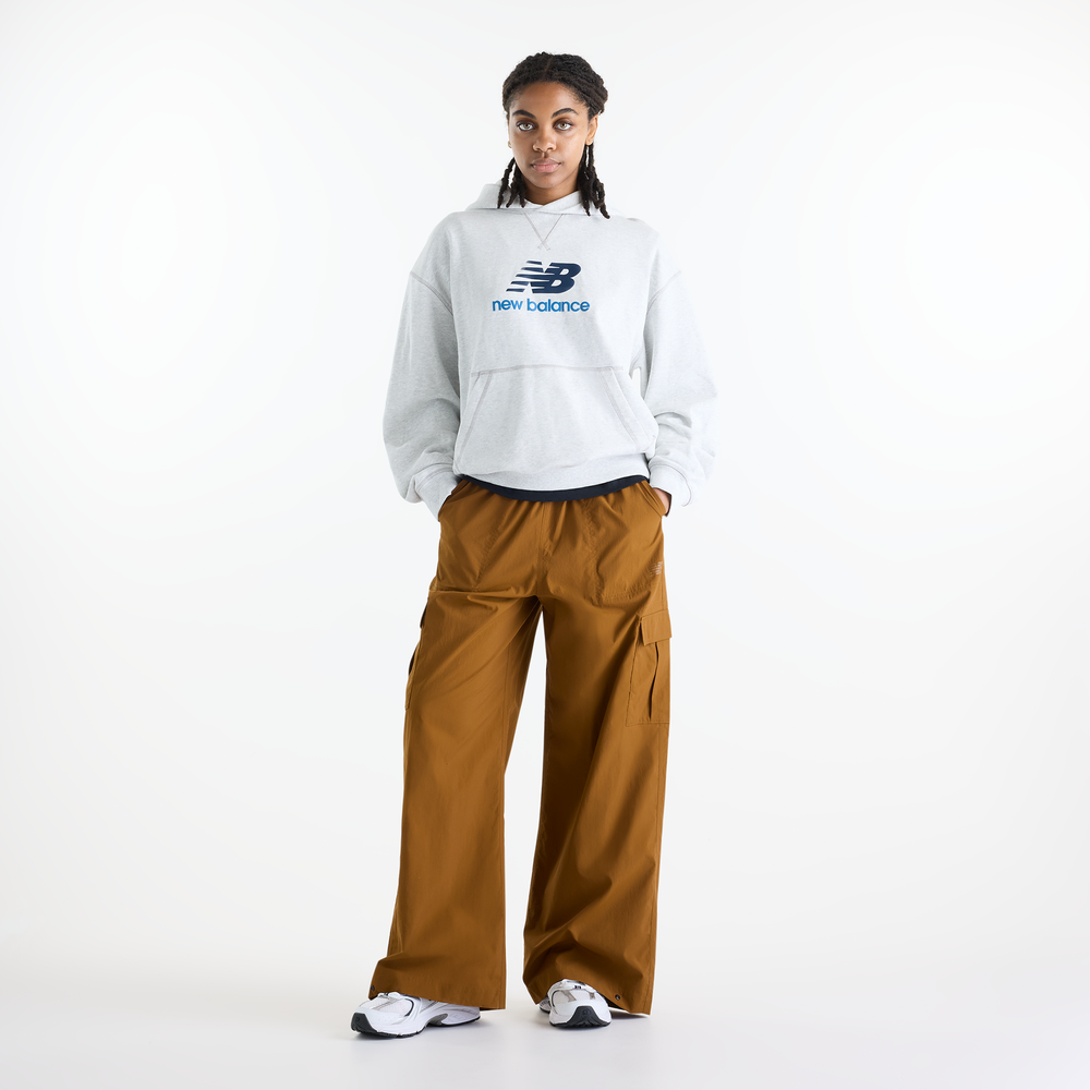 Dámske nohavice New Balance Cargo – hnedá