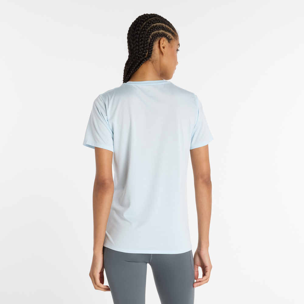 Dámske tričko New Balance WT41222FRL – modré