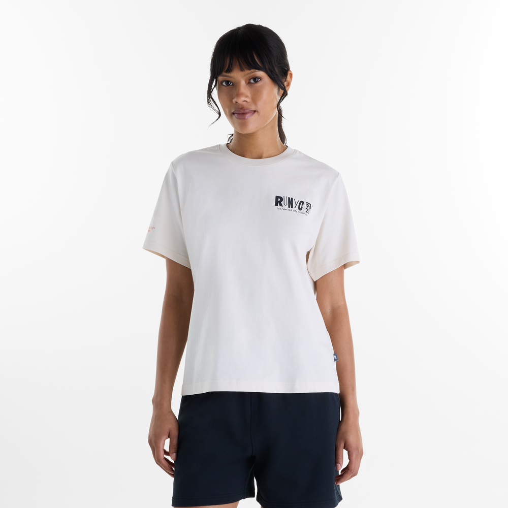 Dámske tričko New Balance WT62F86OLIN – biele