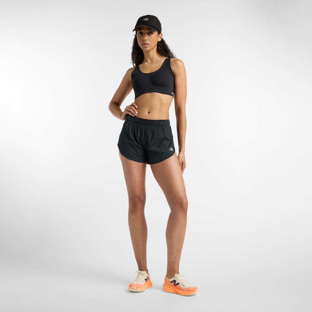Dámske šortky New Balance WS51288BK – čierné