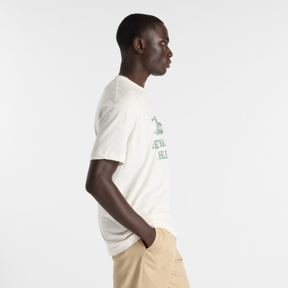 Pánske tričko New Balance MT51924SST – biele