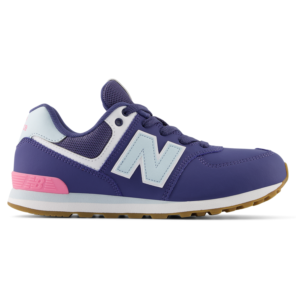 Detské topánky New Balance GC574NJ – tmavomodrá