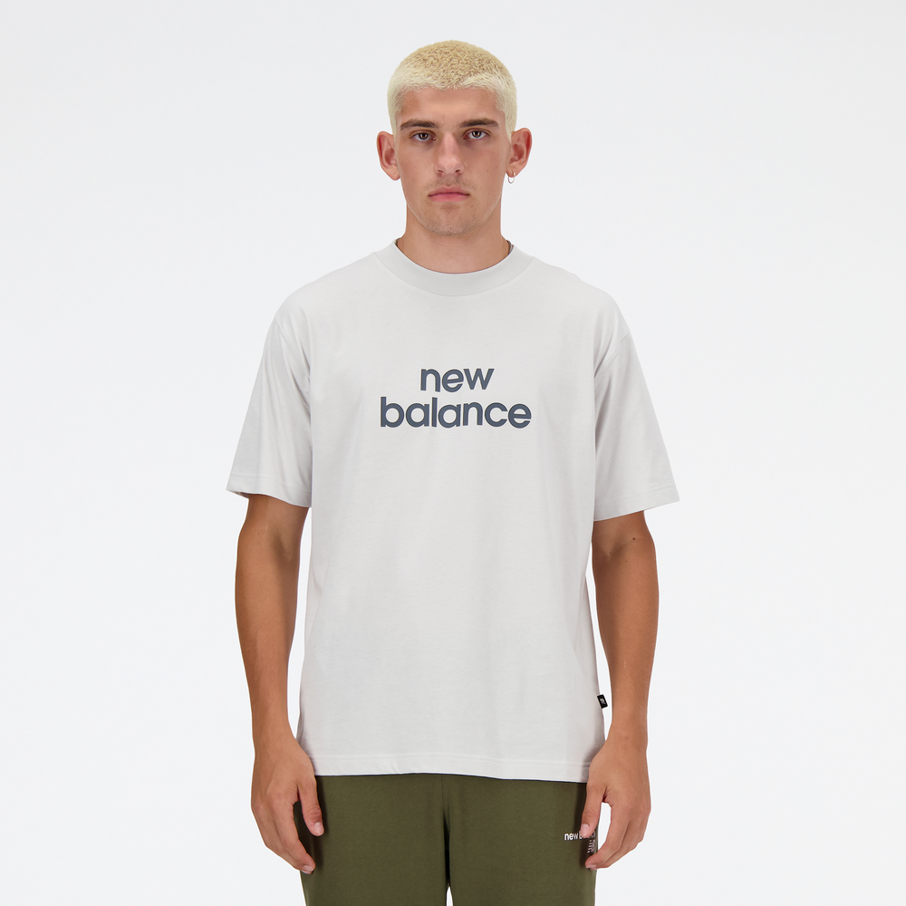 Pánske tričko New Balance MT41582GYM – sivé