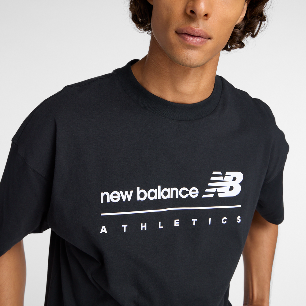 Pánske tričko New Balance MT53525BK – čierné