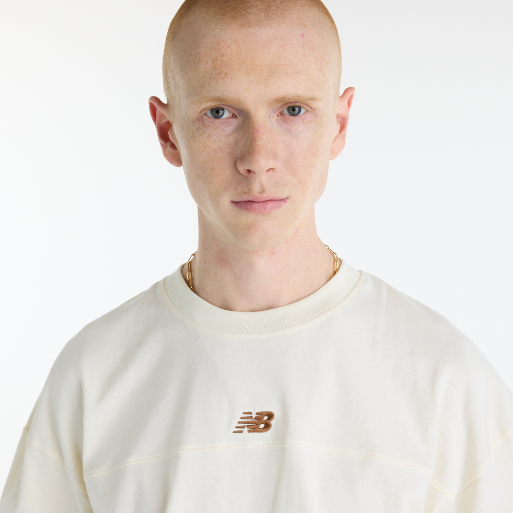 Pánske tričko New Balance Sport Legacy – béžové