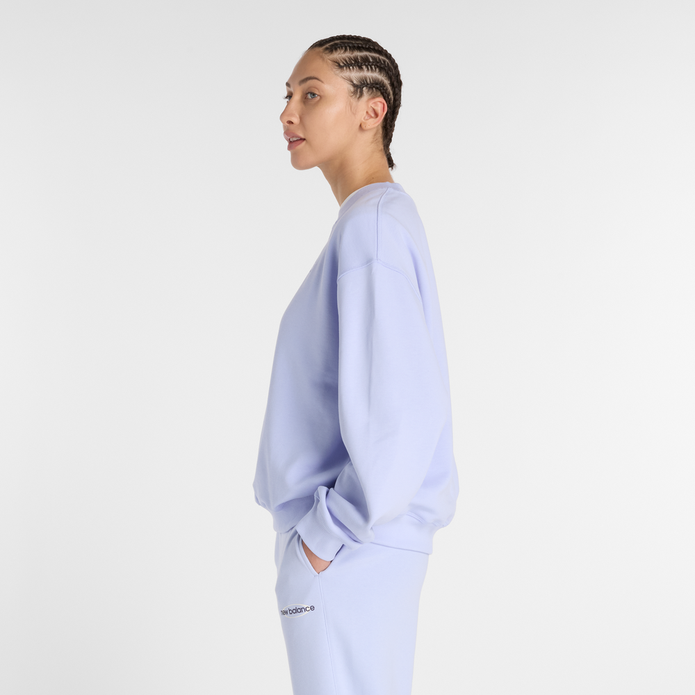 Dámska mikina New Balance WT41500DYK – fialové