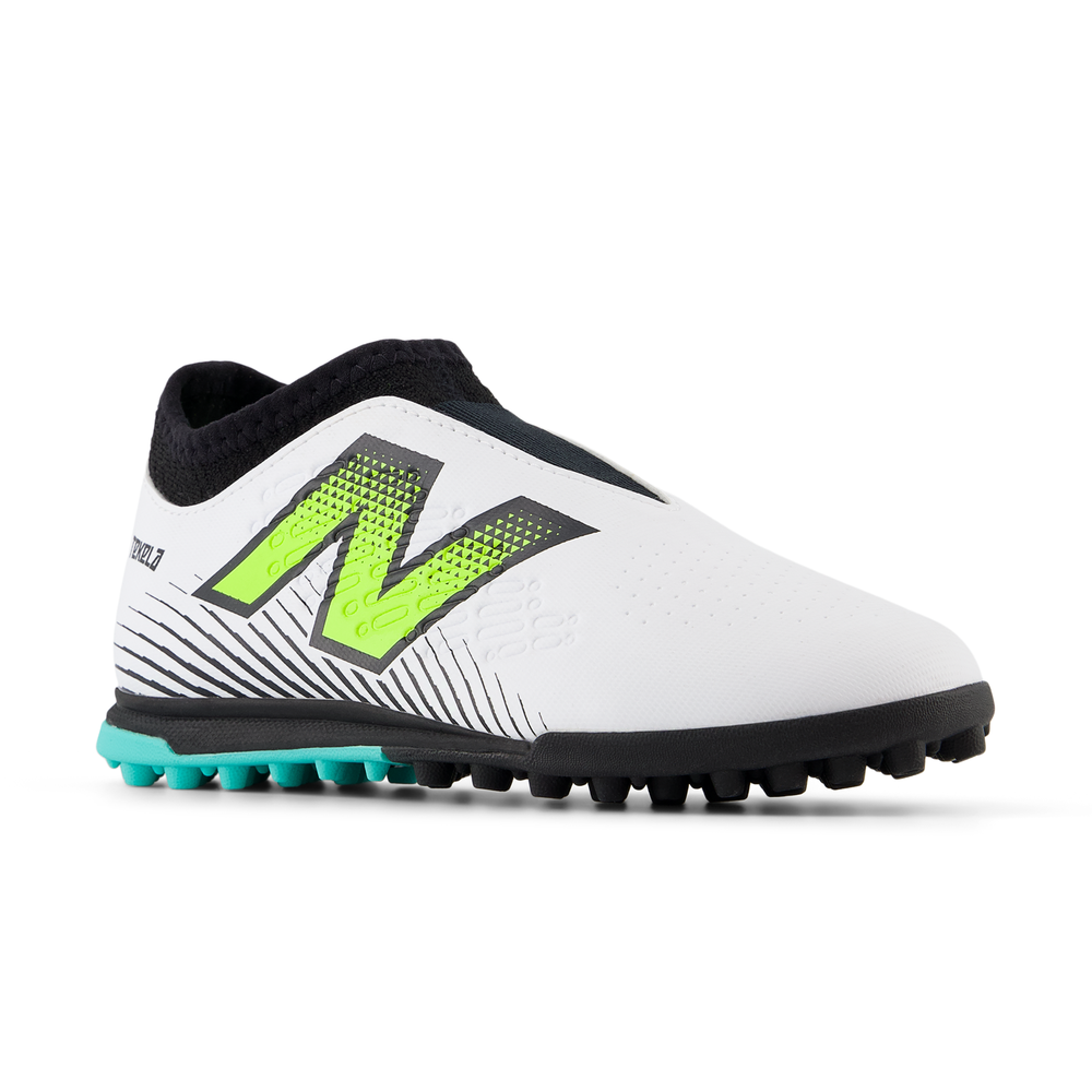 Detské topánky New Balance TEKELA V4+ MAGIQUE JNR FG SJT3TH45 – biele