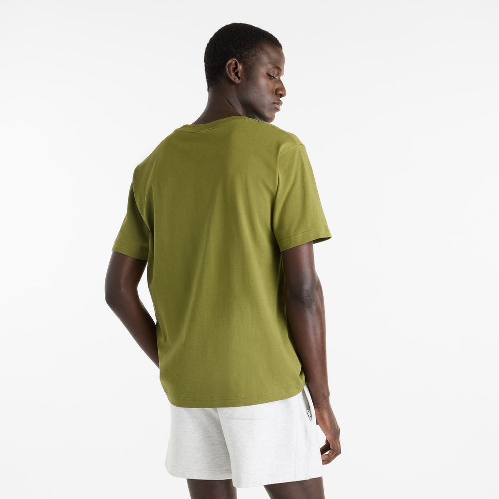 Pánske tričko New Balance Classic Tri-Logo – zelené