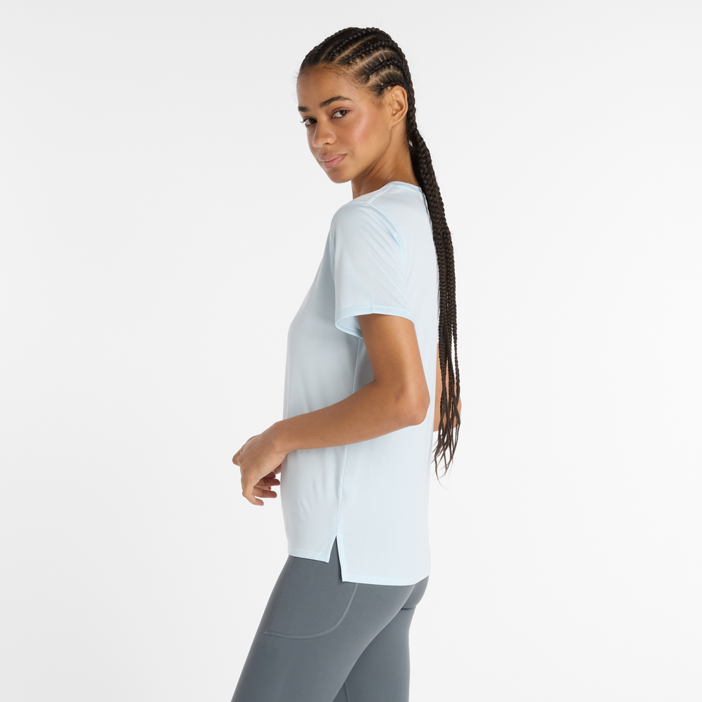 Dámske tričko New Balance WT41222FRL – modré