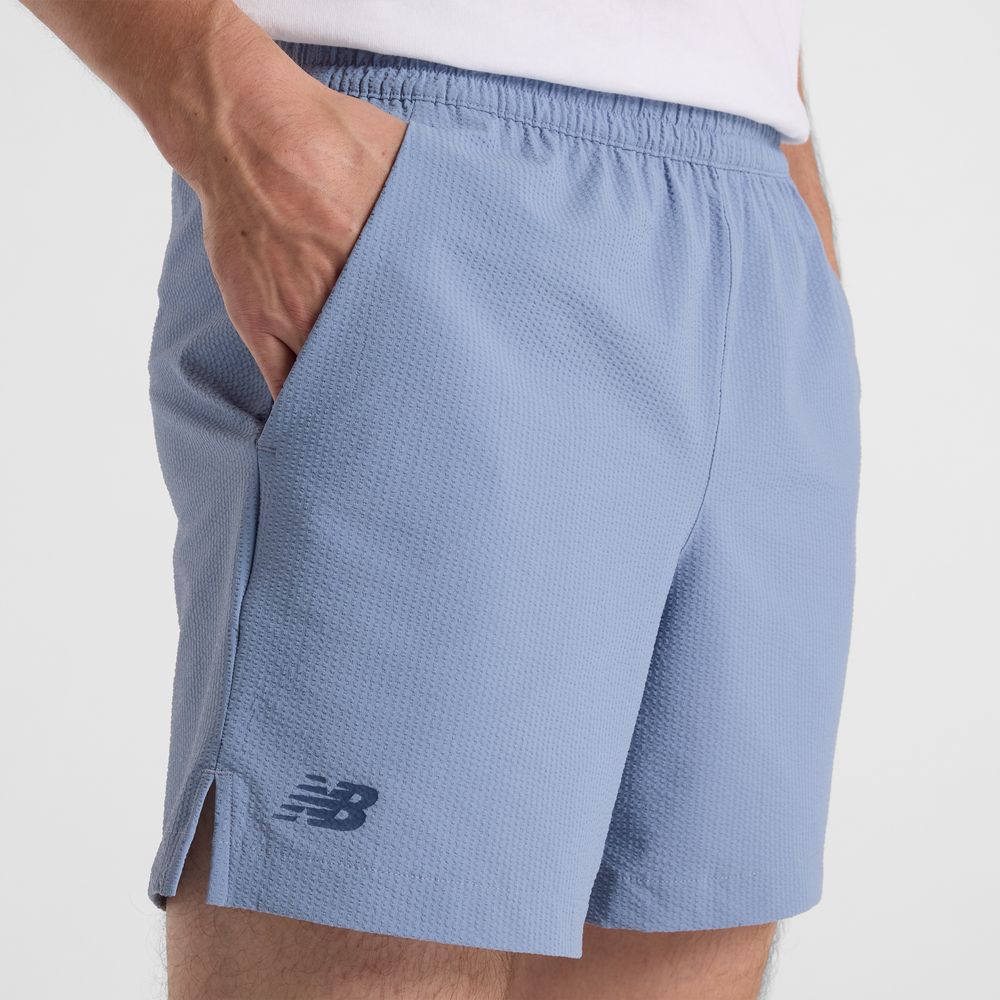Pánske šortky New Balance MS51402DUS – modré