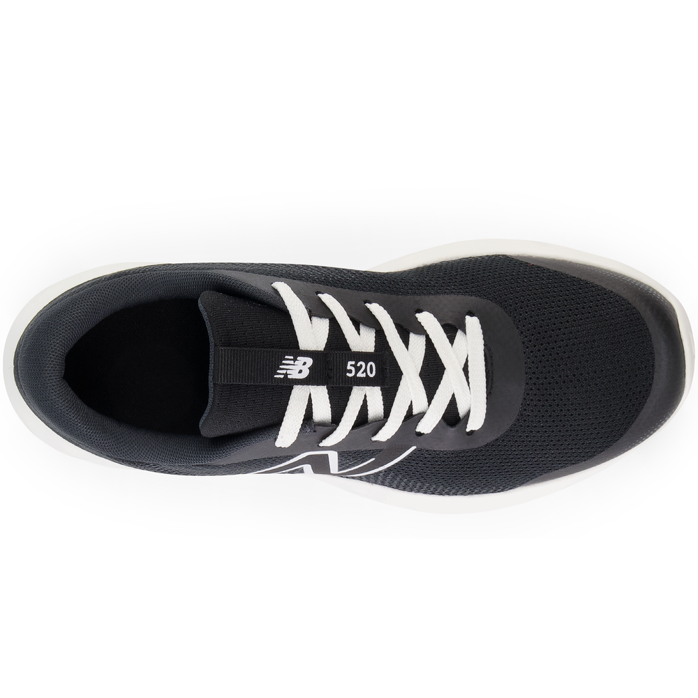 Detské topánky New Balance GP520BW8 – čierne