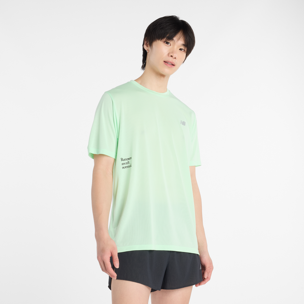 Pánske tričko New Balance MT53216LBN – zelené