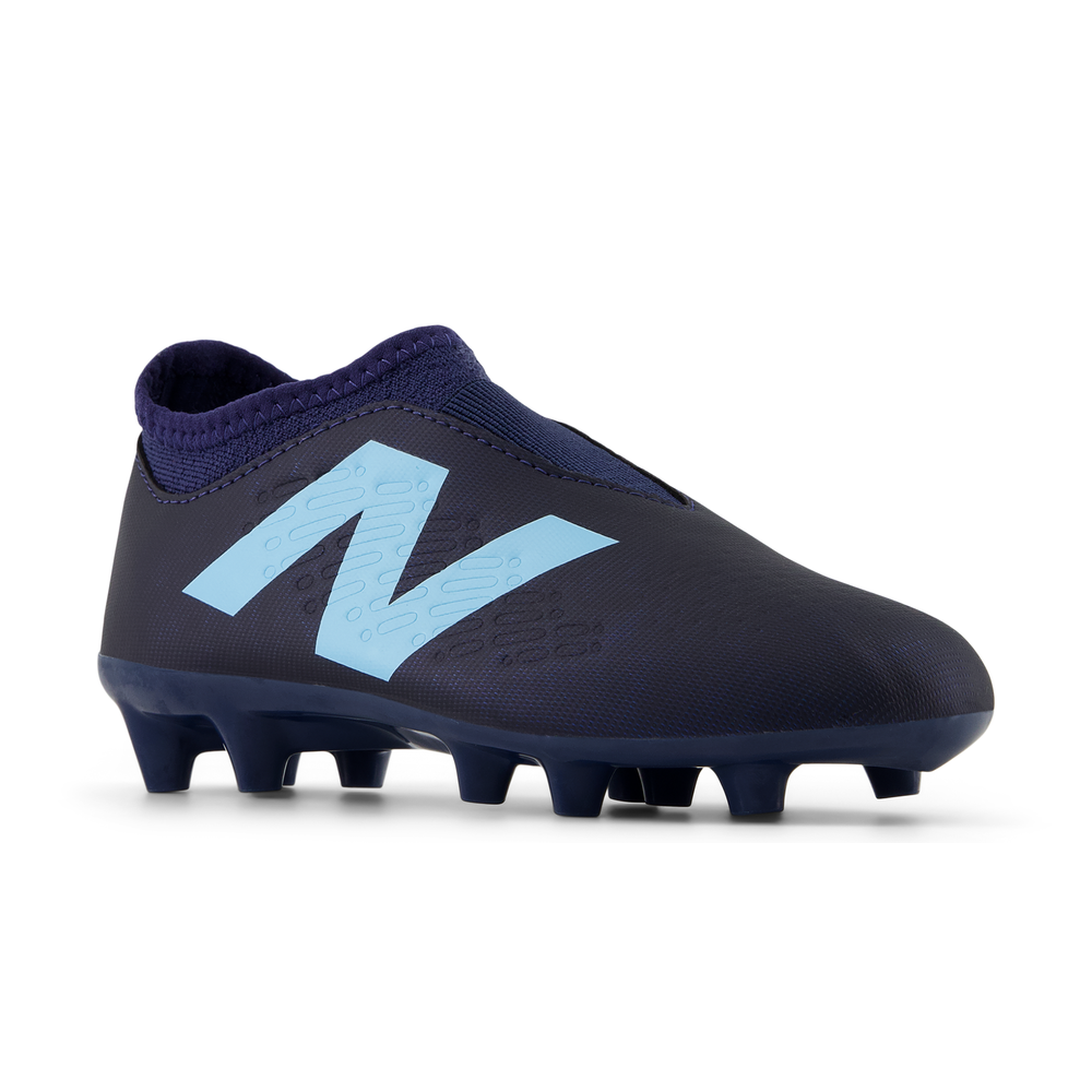 Futbalové topánky New Balance TEKELA V4+ MAGIQUEJNR FG SJT3FN45 – tmavomodrá