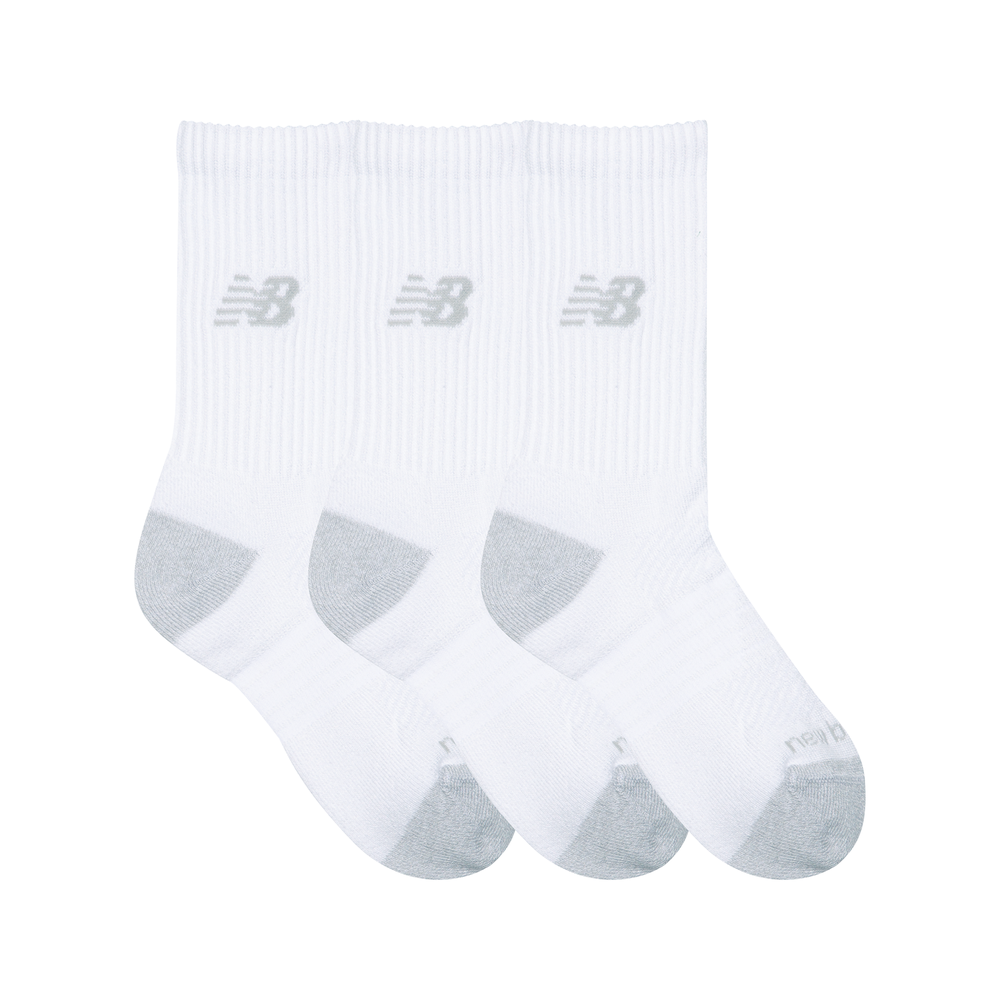 Detské ponožky New Balance LAS35126WT – biele