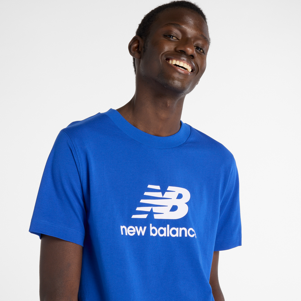 Pánske tričko New Balance MT41502BUM – modré