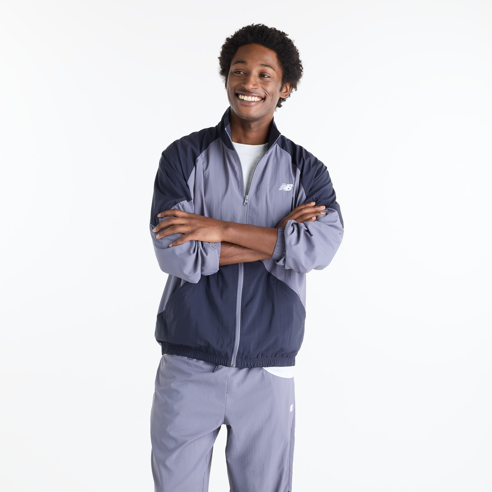 Pánska bunda New Balance MJ61J73YAA9 – fialové