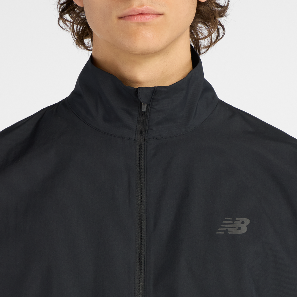 Pánska bunda New Balance Fast Days – čierné