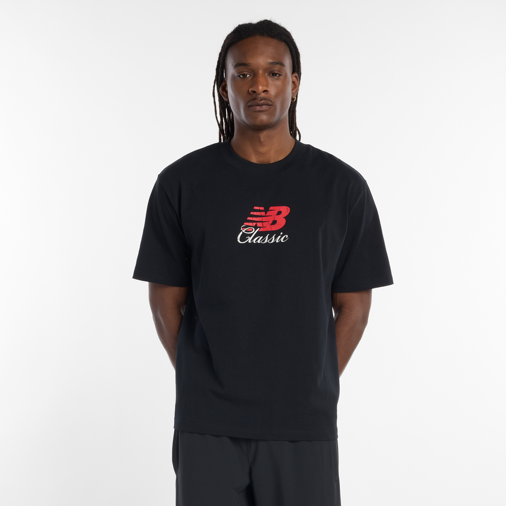 Pánske tričko New Balance MT53610BK – čierné