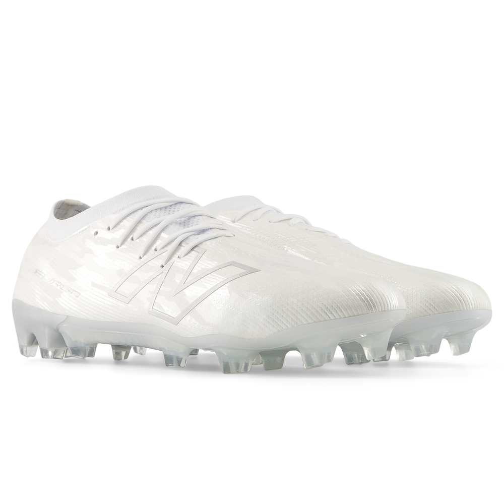Pánske kopačky New Balance FURON ELITE FG V8 UF1F799 – biele