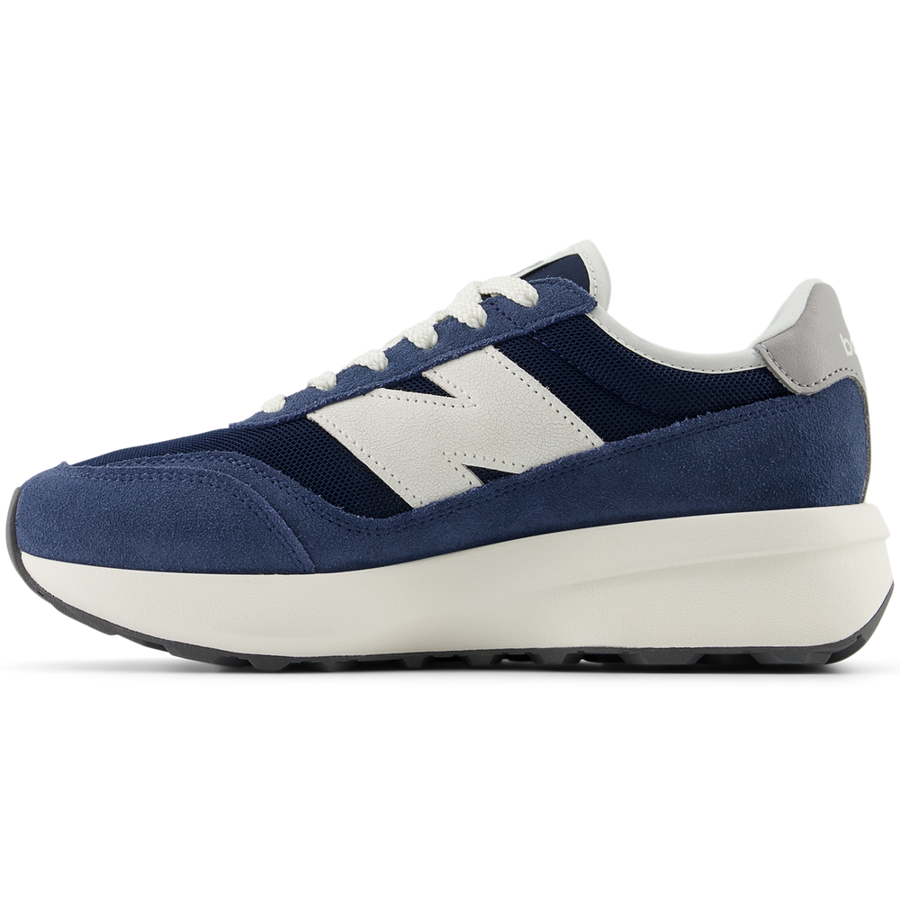 Detské topánky New Balance GS370AG – tmavomodrá