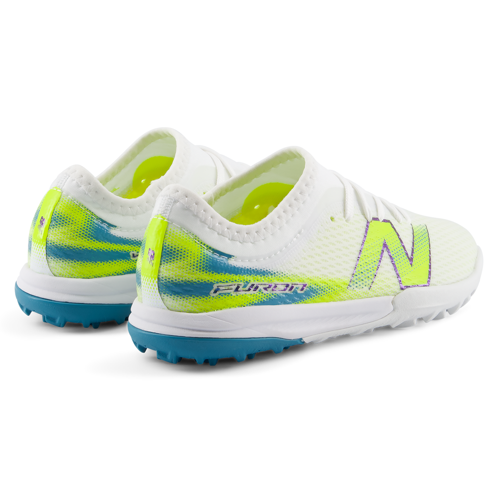Detské turfy New Balance FURON TEAM JNR TF V9 YF3T69A – biele