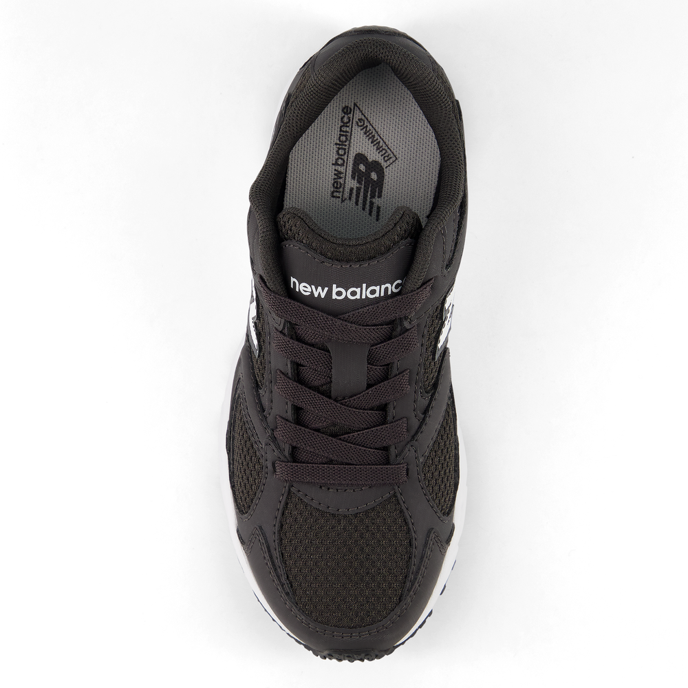 Detské topánky New Balance P4082LF – čierné