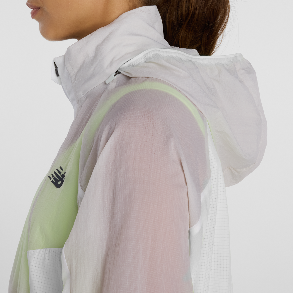 Vetrovka dámska New Balance WJ61J326GYM – sivé