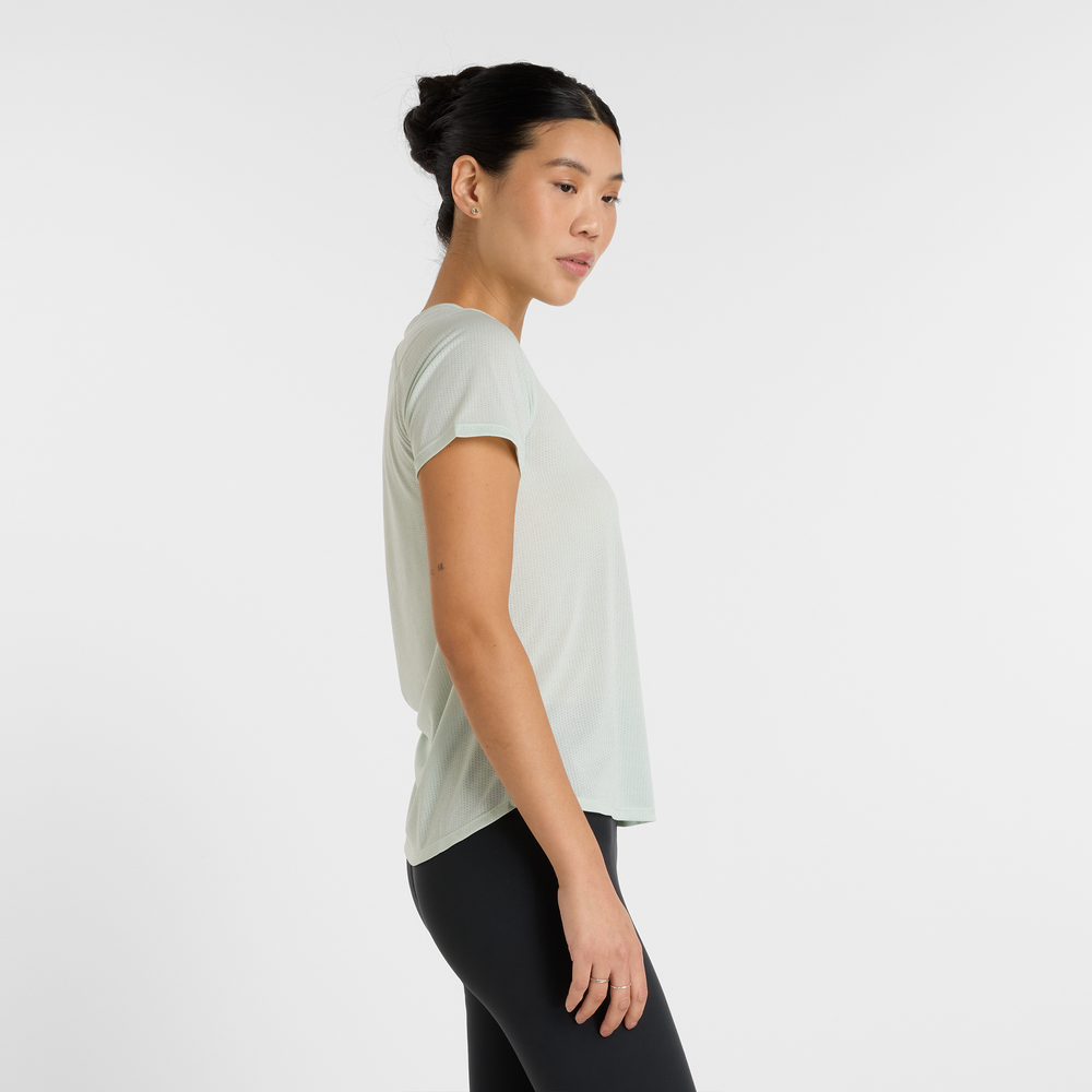 Dámske tričko New Balance WT41253CY2 – mätové