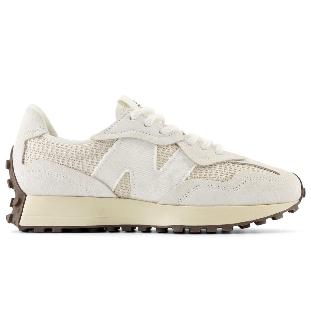 Unisex topánky New Balance U327WVA – biele