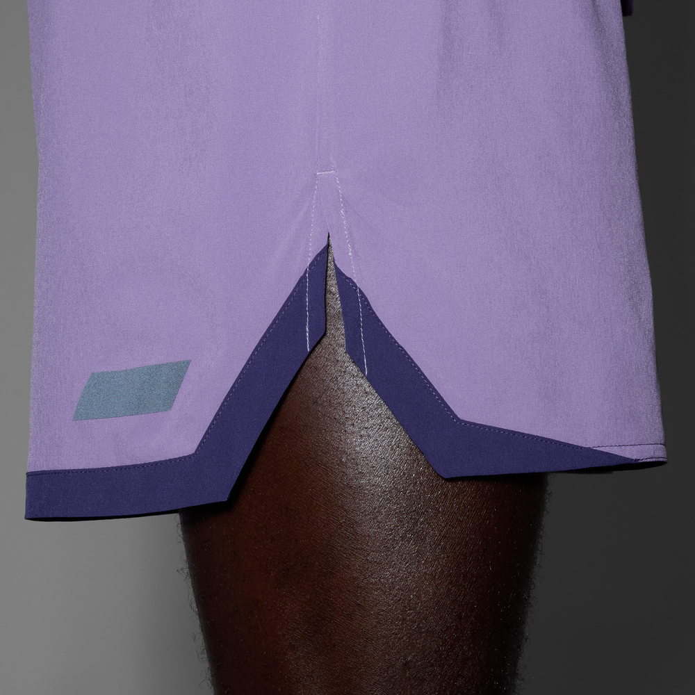 Pánske šortky New Balance MB6180TAAA5 – fialové