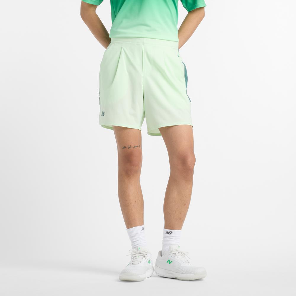 Pánske šortky New Balance MS41401MEW – zelené